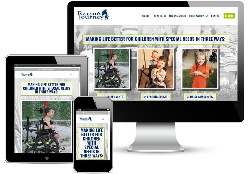 Reagan’s Journey Website Development