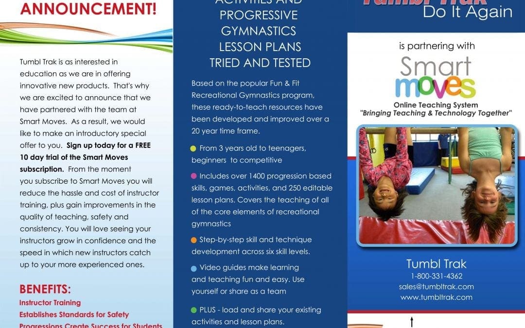 Tumbl Trak Tri-Fold Brochure
