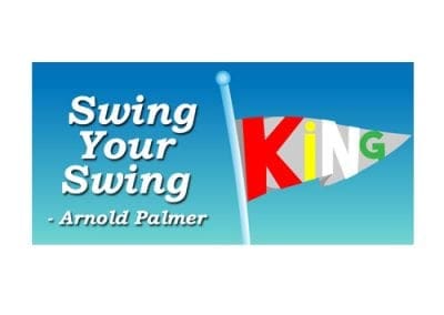 Arnold Palmer Tribute Billboard Design