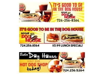 Butler Dog House Billboard Design