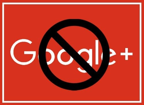 Goodbye Google+