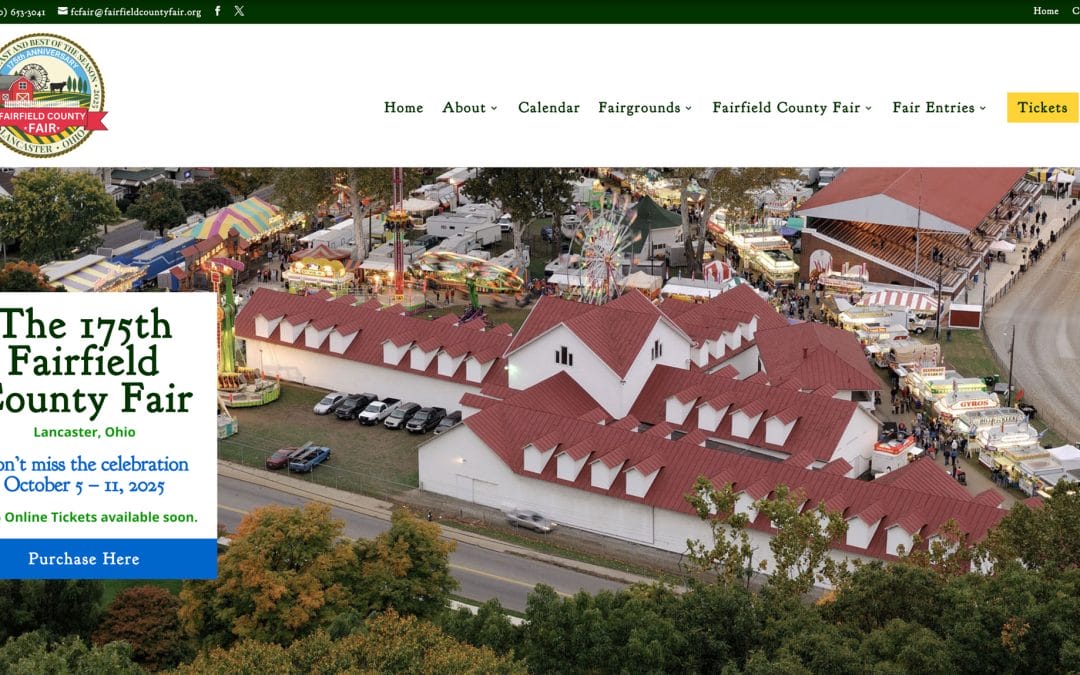 Fairfield County Fair Custom Website Development